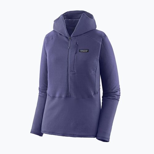 Geacă softshell pentru femei Patagonia R1 Hybrid Pullover Hoody solstice purple