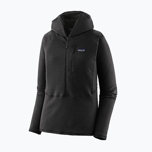 Geacă softshell pentru femei Patagonia R1 Hybrid Pullover Hoody black