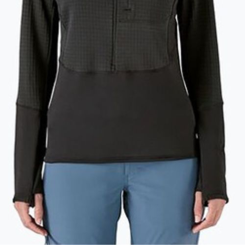Geacă softshell pentru femei Patagonia R1 Hybrid Pullover Hoody black