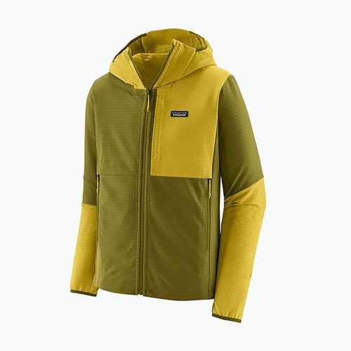 Hanorac pentru bărbați Patagonia R1 TechFace Hoody graze green