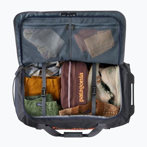 Geantă de voiaj Patagonia Black Hole Wheeled Duffel 70 l smolder blue