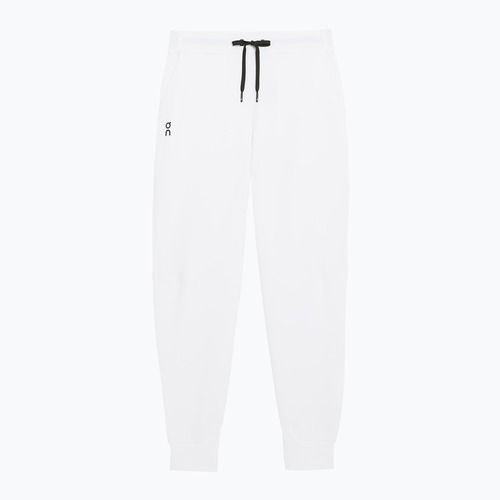 Pantaloni de antrenament pentru femei On Sweat white