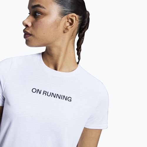 Tricou de alergare pentru femei On On Run-T white