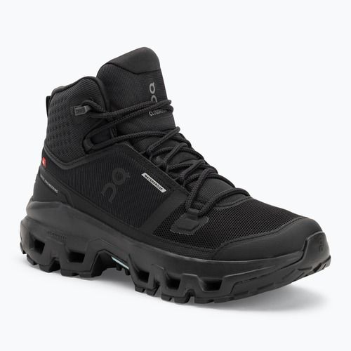 Încălțăminte pentru femei On Cloudrock Mid Waterproof black/black