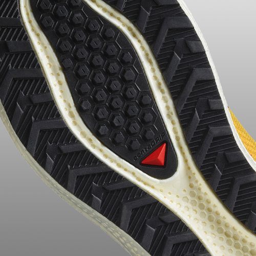 Încălțăminte de alergare pentru bărbați Salomon Aero Blaze 3 GRVL spicy mustard/vanilla ice/nautical blue