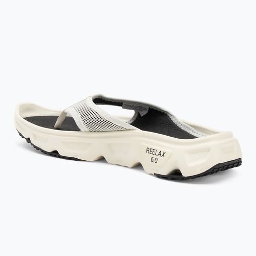 Papuci pentru femei Salomon Reelax Break 6.0 vanila/vanila/black