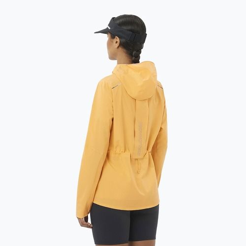 Geacă de alergare pentru femei Salomon Bonatti Trail warm apricot