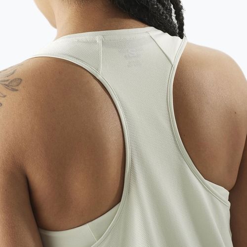 Tank top de alergare pentru femei Salomon SHAKEout Core Tank icicle