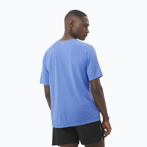 Tricou de alergare pentru bărbați Salomon SHAKEout Core ultramarine