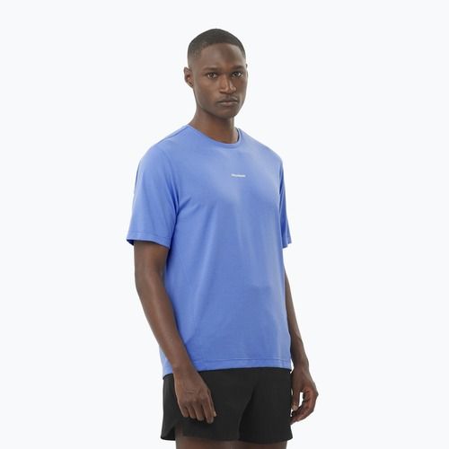 Tricou de alergare pentru bărbați Salomon SHAKEout Core ultramarine