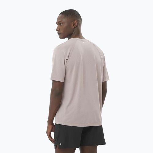 Tricou de alergare pentru bărbați Salomon SHAKEout Core etherea