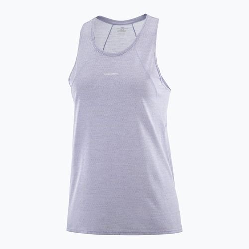Tank top de alergare pentru femei Salomon SHAKEout Air Tank cosmic sky