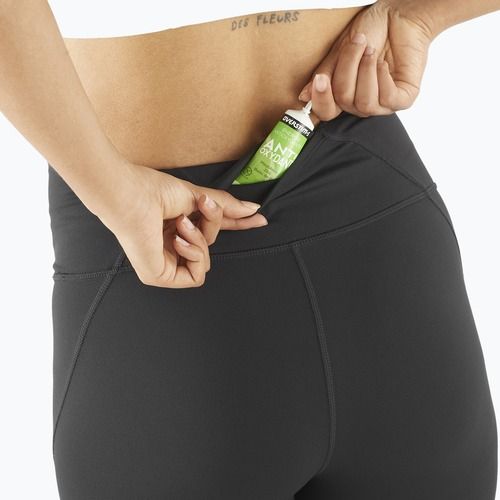 Pantaloni scurți de alergare pentru femei Salomon SHAKEout Bliss 8" deep black