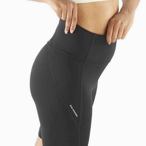 Pantaloni scurți de alergare pentru femei Salomon SHAKEout Bliss 8" deep black