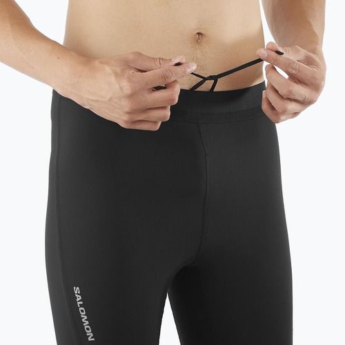 Pantaloni scurți de alergare pentru bărbați Salomon Sense Aero Tights deep black