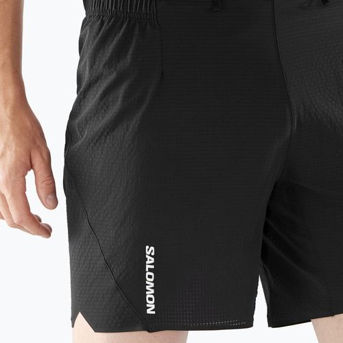 Pantaloni scurți de alergare pentru bărbați Salomon Sense Aero 7'' deep black