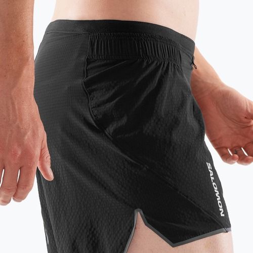 Pantaloni scurți de alergare pentru bărbați Salomon Sense Aero 3" deep black