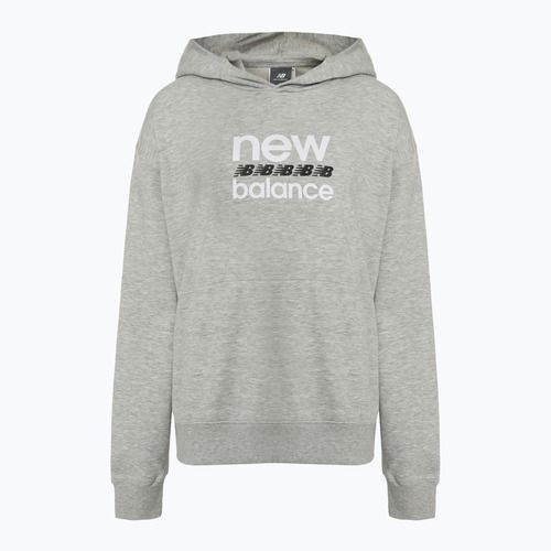 Femeii New Balance Sport Graphic French Terry Hoodie gri atletic