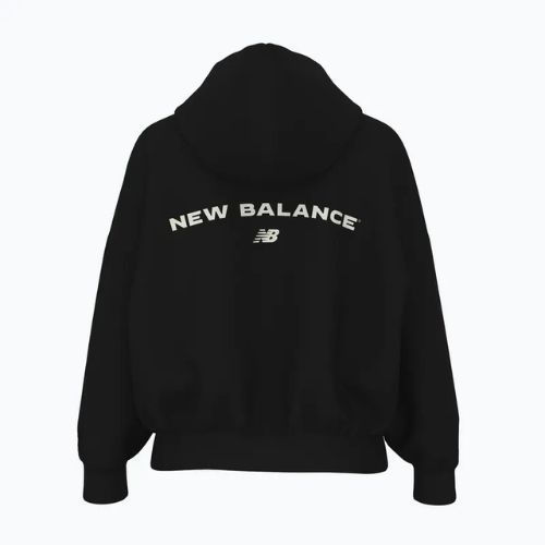 Femeii New Balance Reimagine Fleece Hoodie negru