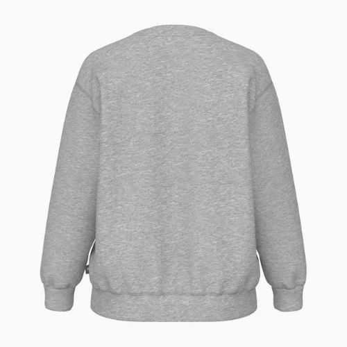 Tricou pentru femei New Balance Sport Fleece Logo Crew atletic gri