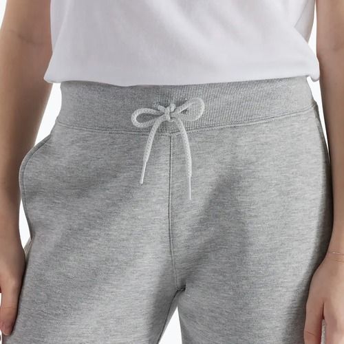 Pantaloni New Balance Fleece Jogger pentru femei, gri atletic