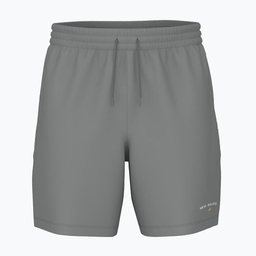 Pantaloni scurți New Balance Reimagined Fleece Graphic slategrey pentru bărbați