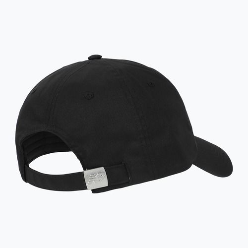 Femeii New Balance 6 Panel Linear Logo capac negru