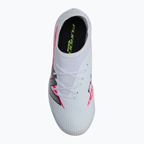 Încălțăminte de fotbal pentru copii New Balance Furon Team V8 Jr TF white