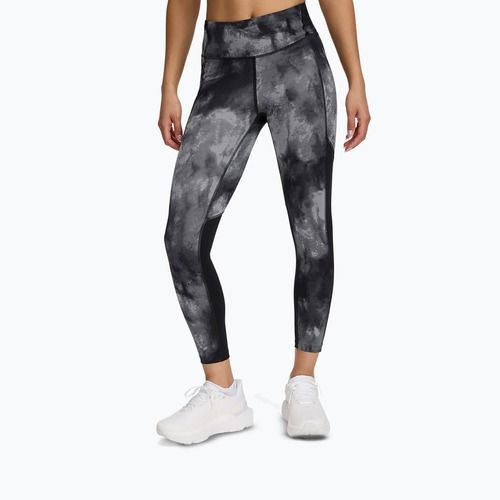Colanți de alergare pentru femei Under Armour Launch Printed Ankle black/reflective