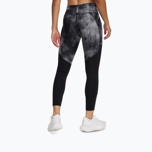 Colanți de alergare pentru femei Under Armour Launch Printed Ankle black/reflective