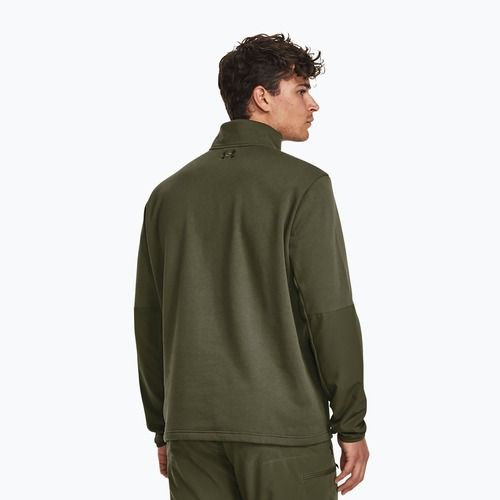 Bluză pentru bărbați Under Armour Tactical Rival Job Fleece 1/4 Zip marine od green