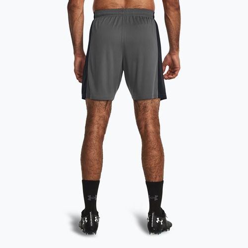 Pantaloni scurți de fotbal pentru bărbați Under Armour Challenger castlerock / white
