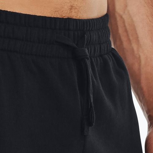 Pantaloni pentru bărbați Under Armour Rival Fleece Cargo Jogger black / white