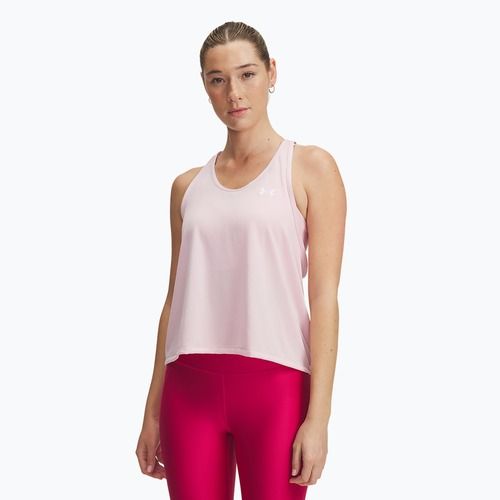 Top de antrenament pentru femei Under Armour Tech Swing Tank prime pink/white