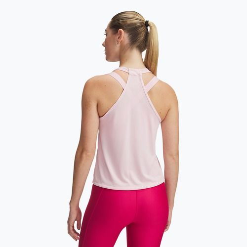 Top de antrenament pentru femei Under Armour Tech Swing Tank prime pink/white