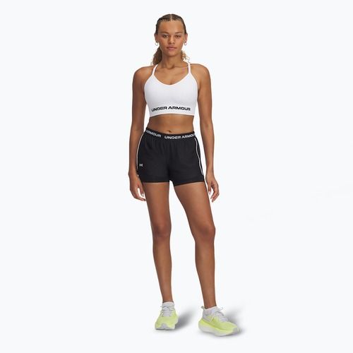 Pantaloni scurți de antrenament pentru femei Under Armour Tech Play Up 2in1 black / black / white