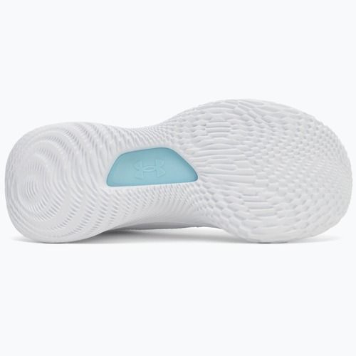 Încălțăminte de baschet Under Armour CURRY 4 FLOTRO white/stream/metallic silver