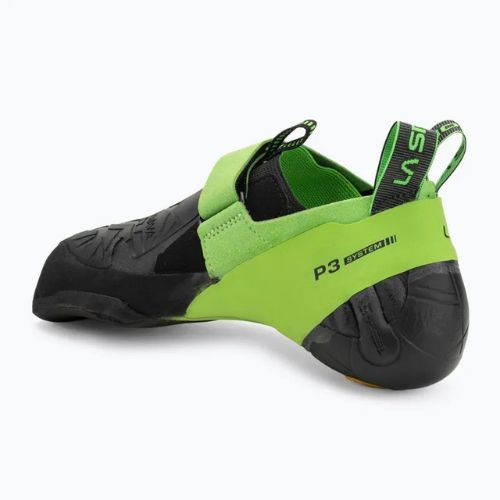 Încălțăminte de cățărare La Sportiva Skwama Vegan black/flash green