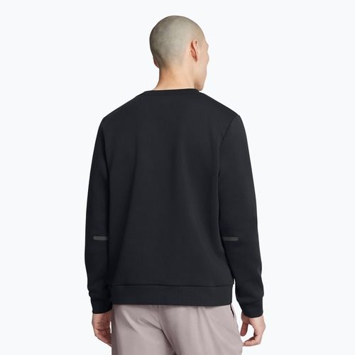 Bluză pentru bărbați Under Armour Unstoppable Fleece Crew black/black