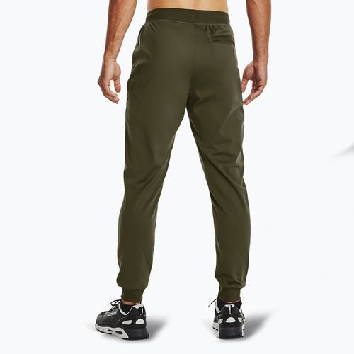Pantaloni pentru bărbați Under Armour Sportstyle Tricot Jogger marine od green / black