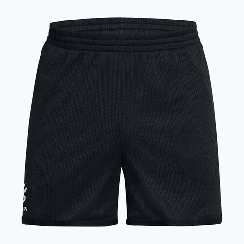 Pantaloni scurți de baschet pentru bărbați Under Armour Curry Splash Short black / white clay