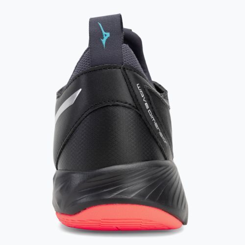 Încălțăminte de volei Mizuno Wave Dimension black/neon flame/peacock blue