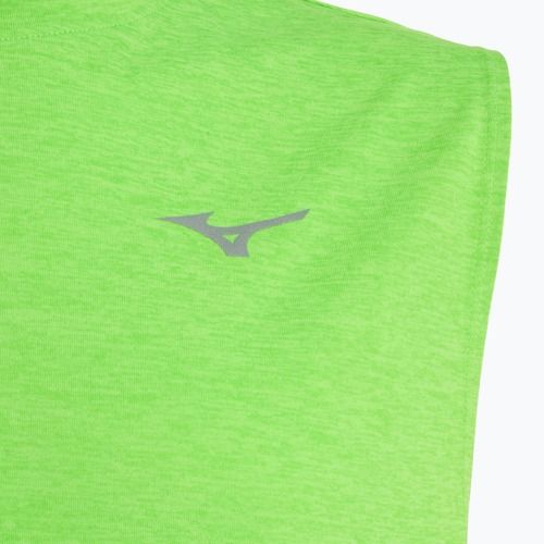 Tank top de alergare pentru bărbați Mizuno Impulse Core Sleeveless green gecko