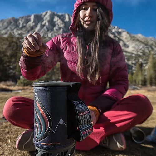 Aragaz turistic Jetboil New Flash Personal Cooking System dark camo