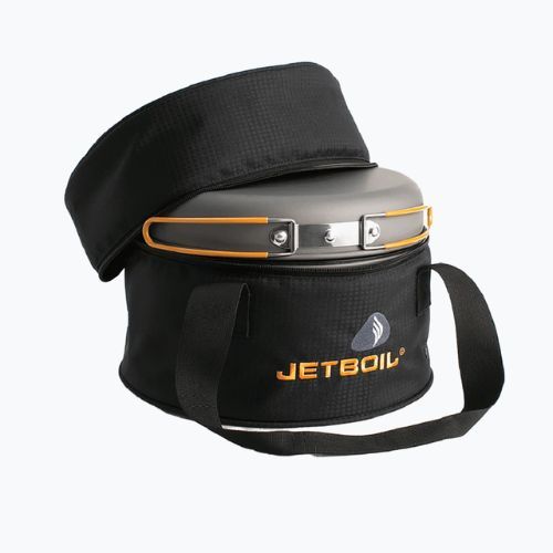 Aragaz turistic Jetboil Genesis Basecamp Cooking System carbon