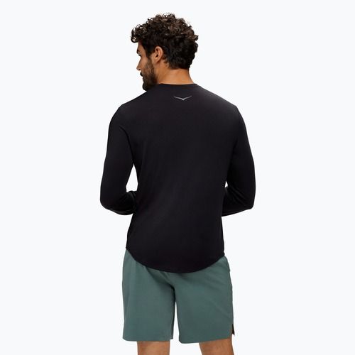 Longsleeve de alergare pentru bărbați HOKA Essential LS Tee black
