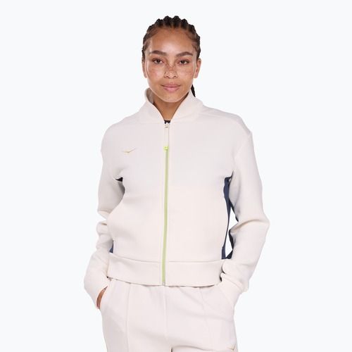 Geacă de alergare pentru femei HOKA Kaitoro Knit alabaster / varsity navy