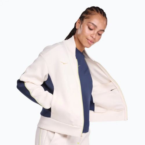 Geacă de alergare pentru femei HOKA Kaitoro Knit alabaster / varsity navy