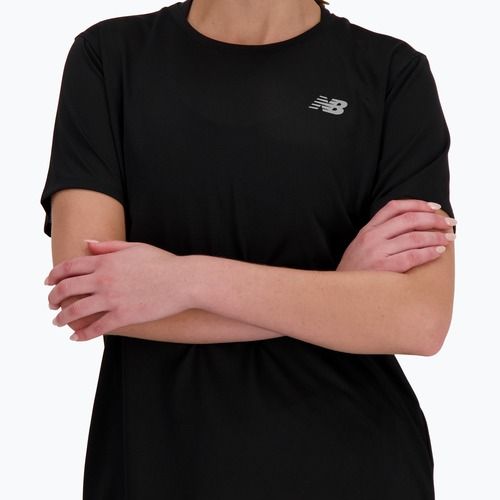 Tricou de alergare pentru femei New Balance Essentials SS black