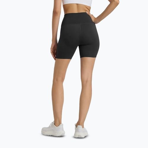 Pantaloni scurți New Balance Harmony High Rise negri pentru femei